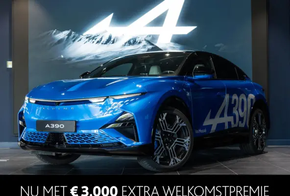 GT | Bleu Alpine Vision | Sabelt® Alpine sportstoelen in tweekleurig Nappa-leder, elektrisch, verwarmd en met massagefunctie | Pack Driving: Active Driver Assist, Emergency Brake Assist & H
