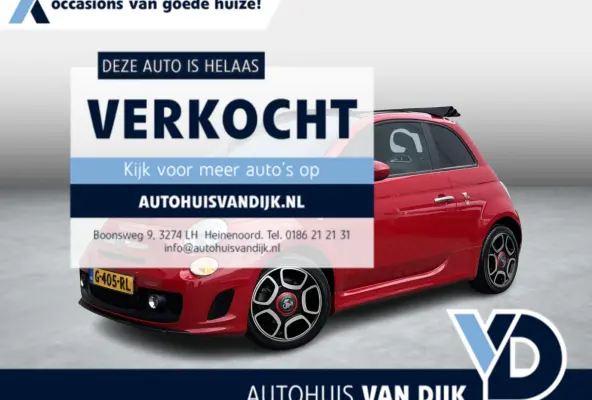 Abarth 1.4 T-Jet 595 | Climate Control/16"/Privacy Glass/Sportstoelen met lederen bekleding