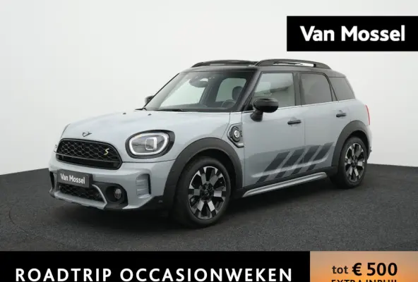 1.5 Cooper ALL4 Untamed Edition AUTOMAAT | SCHUIF/KANTELDAK | HARMAN KARDON | SPORTSTOELEN | NAVIGATIE | CAMERA | ADAPTIEVE CRUISE | CLIMA | STOELVERWARMING | APPLE CARPLAY | 12 MAANDEN BOVA