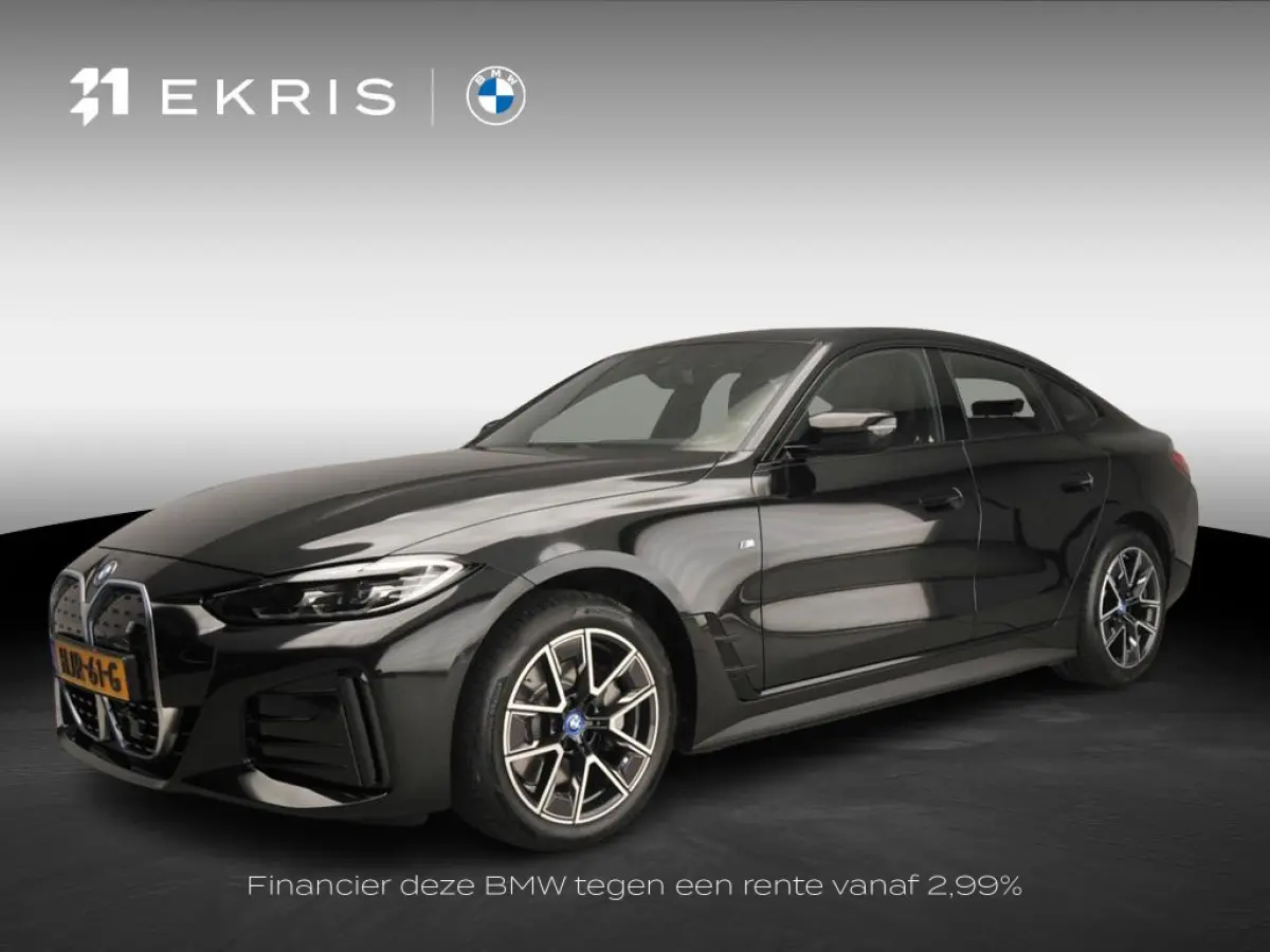 Gran Coupe eDrive40 | M-Sportpakket | LED | Leder | Navigatie | Sportstoelen | Stoelverwarming | DAB | Harman-kardon sound | Alu 18 inch