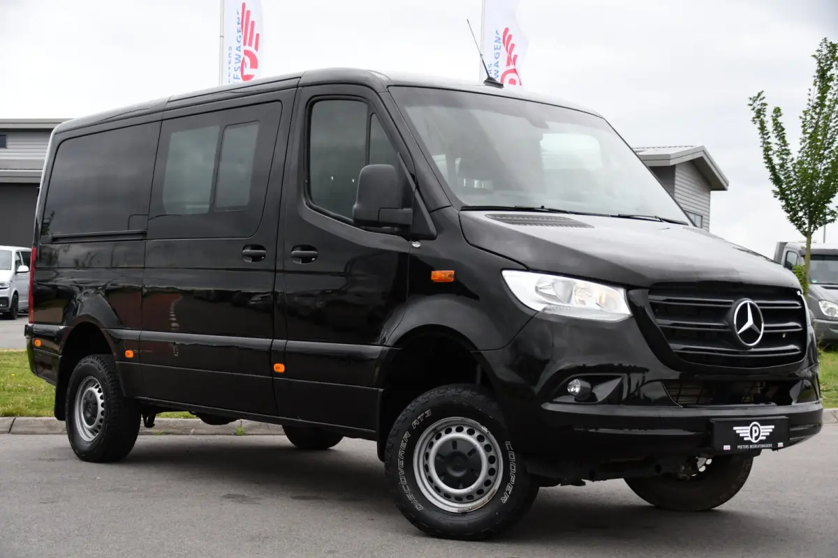 319 V6 3.0 CDI L2H1 DC 4x4 PB Edtion Cruise, Carplay, 4Matic, 10,5'' Mbux, Automaat, Airco, Uniek!