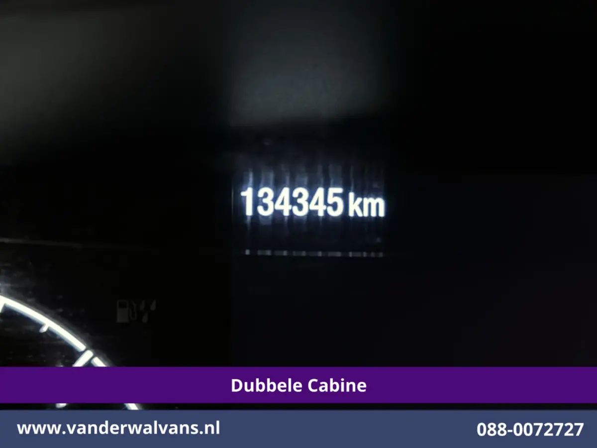 2.0 TDCI 131pk L2H1 Dubbele Cabine Euro6 Airco | 5-Zits | Xenon | Navigatie | Cruisecontrol | LED | 2800kg Trekhaak Stoelverwarming, Parkeersensoren, Achterklep