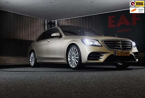 500 Lang AMG Line / Acc / Lane Assist / Dode Hoek / 360 Camera / Chauffeurspakket / Schermen / Pano / Led
