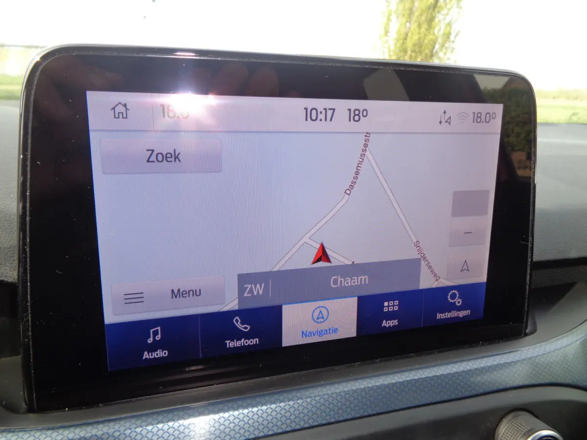 1.0 EcoBoost Hybrid Active X Business Navigatie, ECC, PDC v+a, camera, zwart dak, 17 inch, 155 PK !!