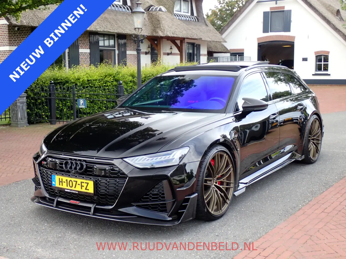 RS6-R ABT QUATTRO 825PK AKRAPOVIC + EVENTURI /PANODAK/KERAMISCH/B&O/STOELVENT/360*