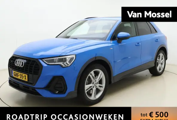 40 TFSI quattro S Line edition one | 190PK | Schuif/Kanteldak | Half Lederen Sportstoelen | Apple Carplay / Android Auto | Camera | Elektrische Kofferklep | Lichtmetalen Velgen |