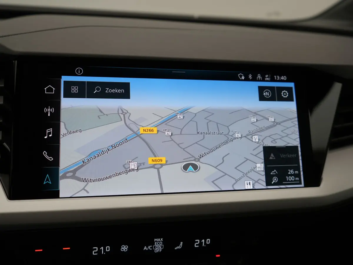 50 quattro Advanced edition 82 kWh 300pk Dealer O.H. | Apple Carplay | Voorstoelen Verwarmd | Navigatie Plus | 19"L.M | LED | Cruise Control | DAB | Virtual |