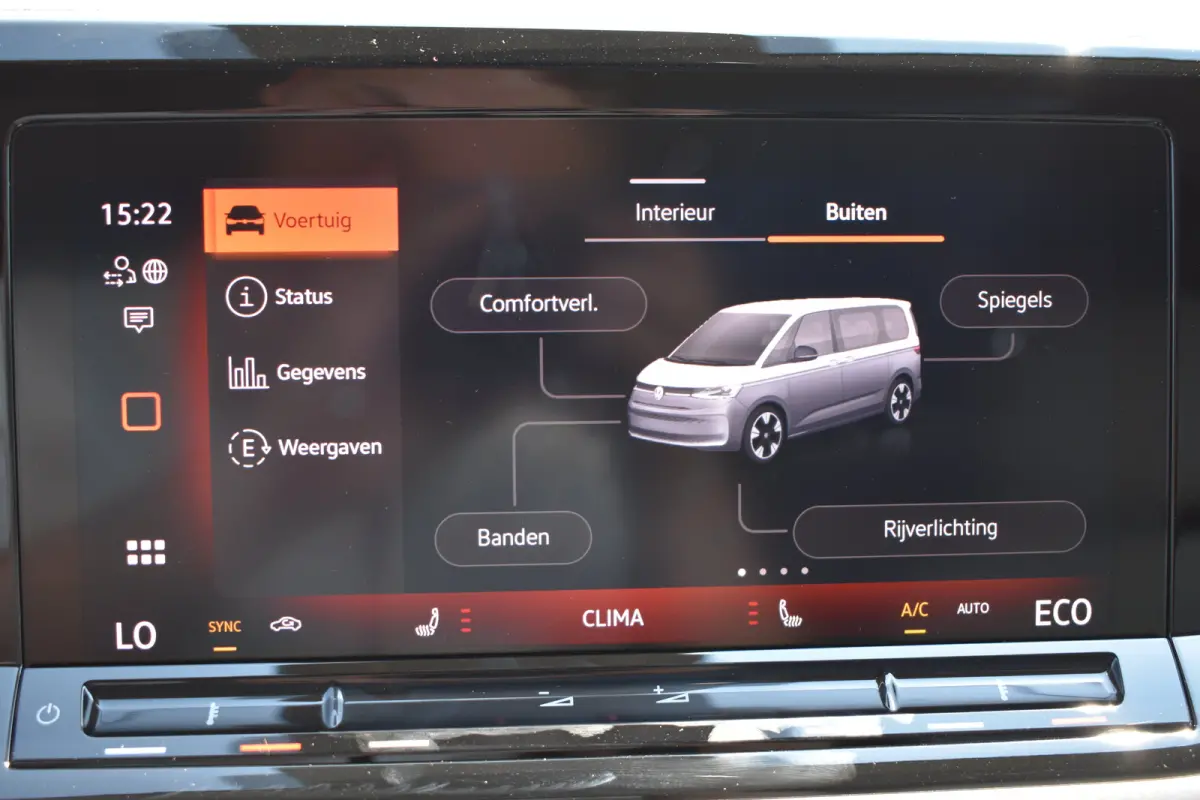 Bulli eHybrid lang 4MOTION |  Verlaagd dynamisch onderstel | 'App-Connect' draadloze smartphone integratie | 4 seizoenen banden