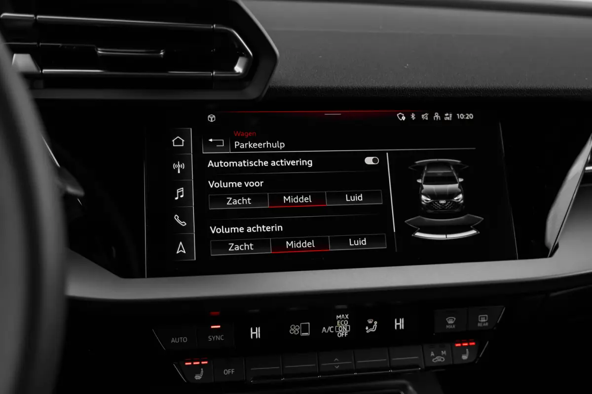 Pro Line | Aluminium optiek in het interieur | Audi virtual cockpit | Cruise control
