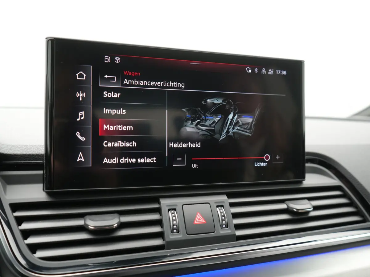 50 TFSI e S Line FACELIFT PHEV 300pk Dealer O.H. | Luchtvering | Adaptive Cruise | Matrix Led | 360 Camera | Sportstoelen Verwarmd | Sfeerverlichting | Blis | Park Assist | Navigatie | DAB |