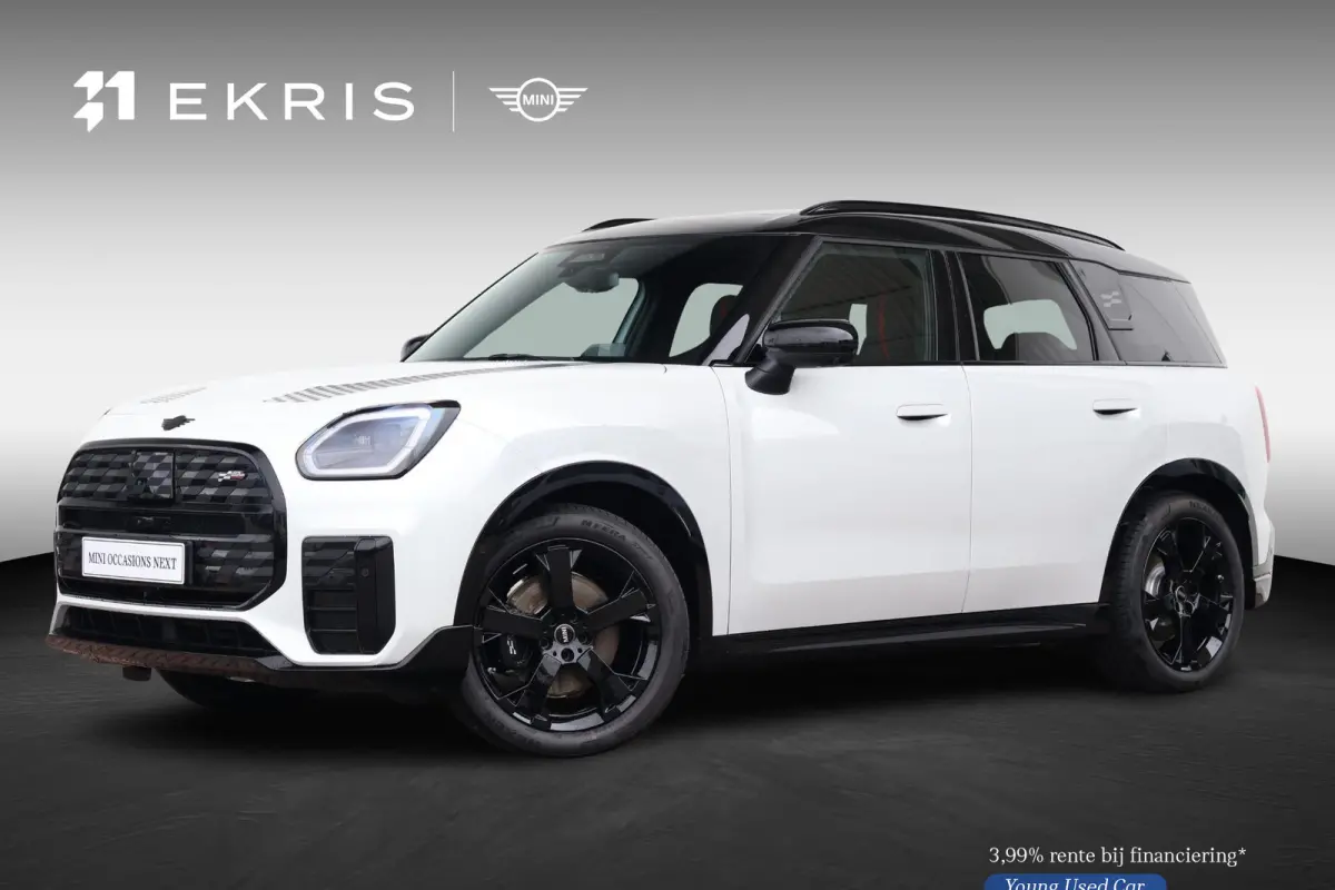 E John Cooper Works XL 66.5 kWh | SoH 100% | Comfort Access | Stuurwielrand verwarmd | Panoramadak | Harman-Kardon | Head-Up | Stoelverwarming | Trekhaak |