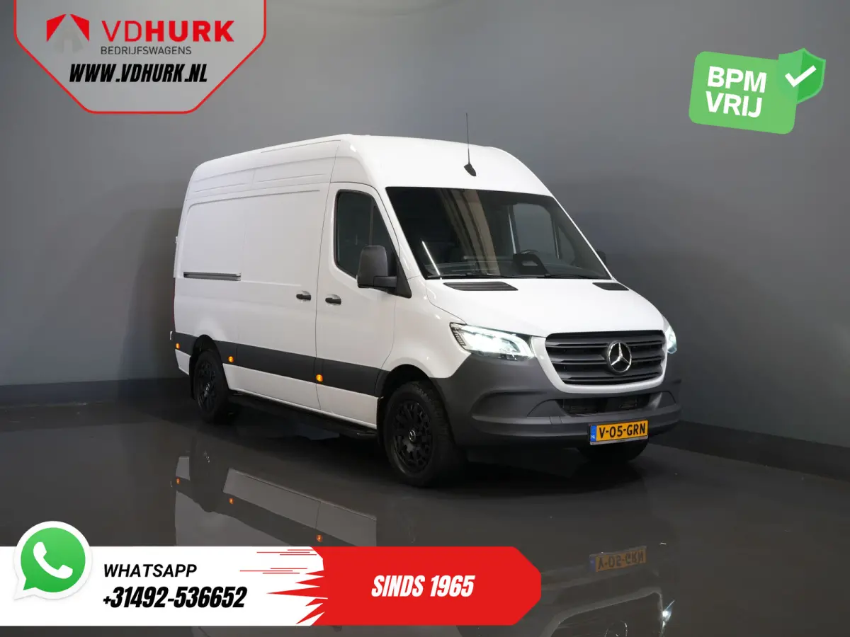 317 CDI Aut. L2H2 3.5t Trekverm./ LED/ Gev.Stoel/ Carplay/ Inrichting/ Navi/ Cruise/ Camera/ Sidesteps/ 18”LMV