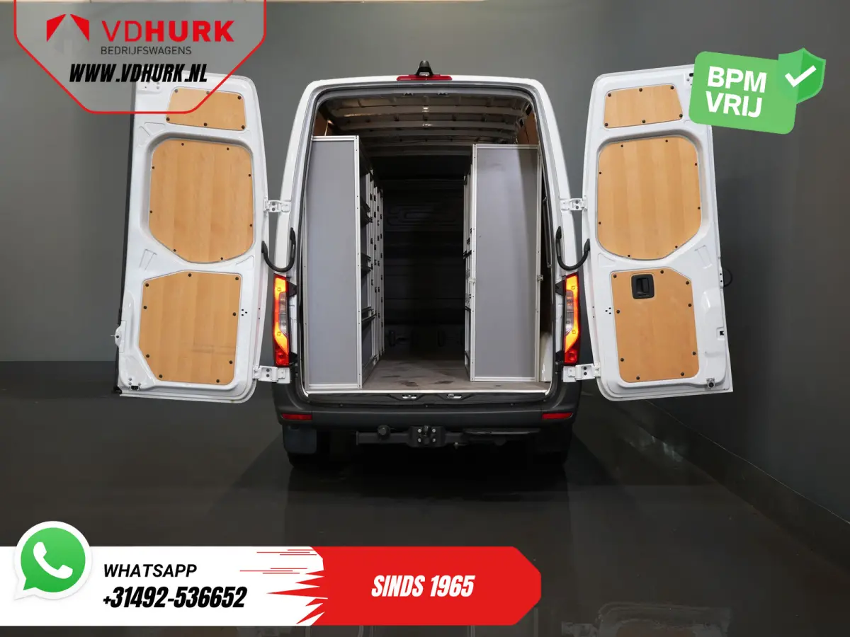 317 CDI Aut. L2H2 3.5t Trekverm./ LED/ Gev.Stoel/ Carplay/ Inrichting/ Navi/ Cruise/ Camera/ Sidesteps/ 18”LMV