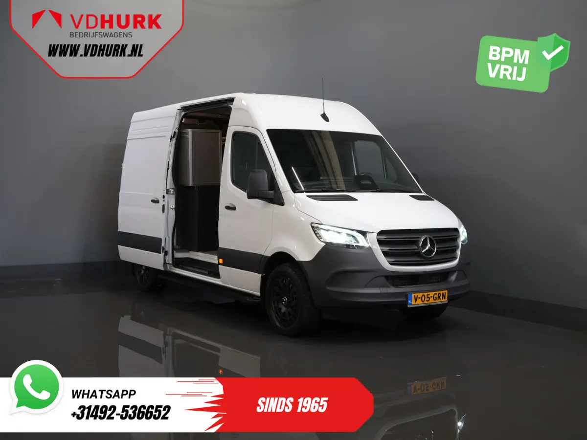 317 CDI Aut. L2H2 3.5t Trekverm./ LED/ Gev.Stoel/ Carplay/ Inrichting/ Navi/ Cruise/ Camera/ Sidesteps/ 18”LMV