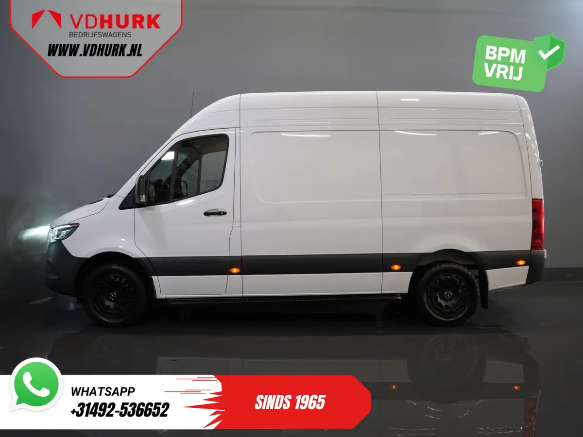317 CDI Aut. L2H2 3.5t Trekverm./ LED/ Gev.Stoel/ Carplay/ Inrichting/ Navi/ Cruise/ Camera/ Sidesteps/ 18”LMV
