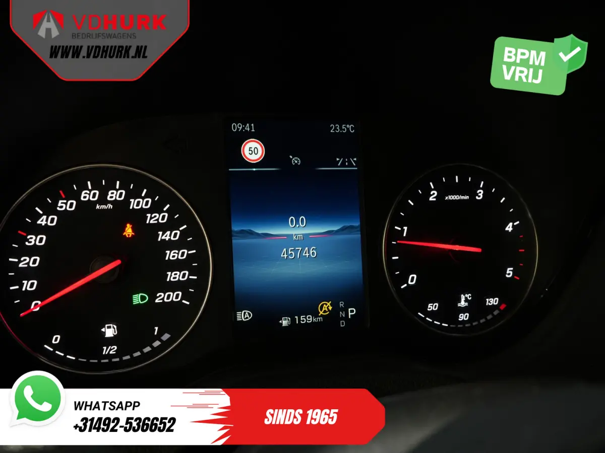 317 CDI Aut. L2H2 3.5t Trekverm./ LED/ Gev.Stoel/ Carplay/ Inrichting/ Navi/ Cruise/ Camera/ Sidesteps/ 18”LMV