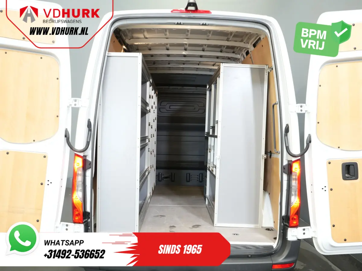 317 CDI Aut. L2H2 3.5t Trekverm./ LED/ Gev.Stoel/ Carplay/ Inrichting/ Navi/ Cruise/ Camera/ Sidesteps/ 18”LMV