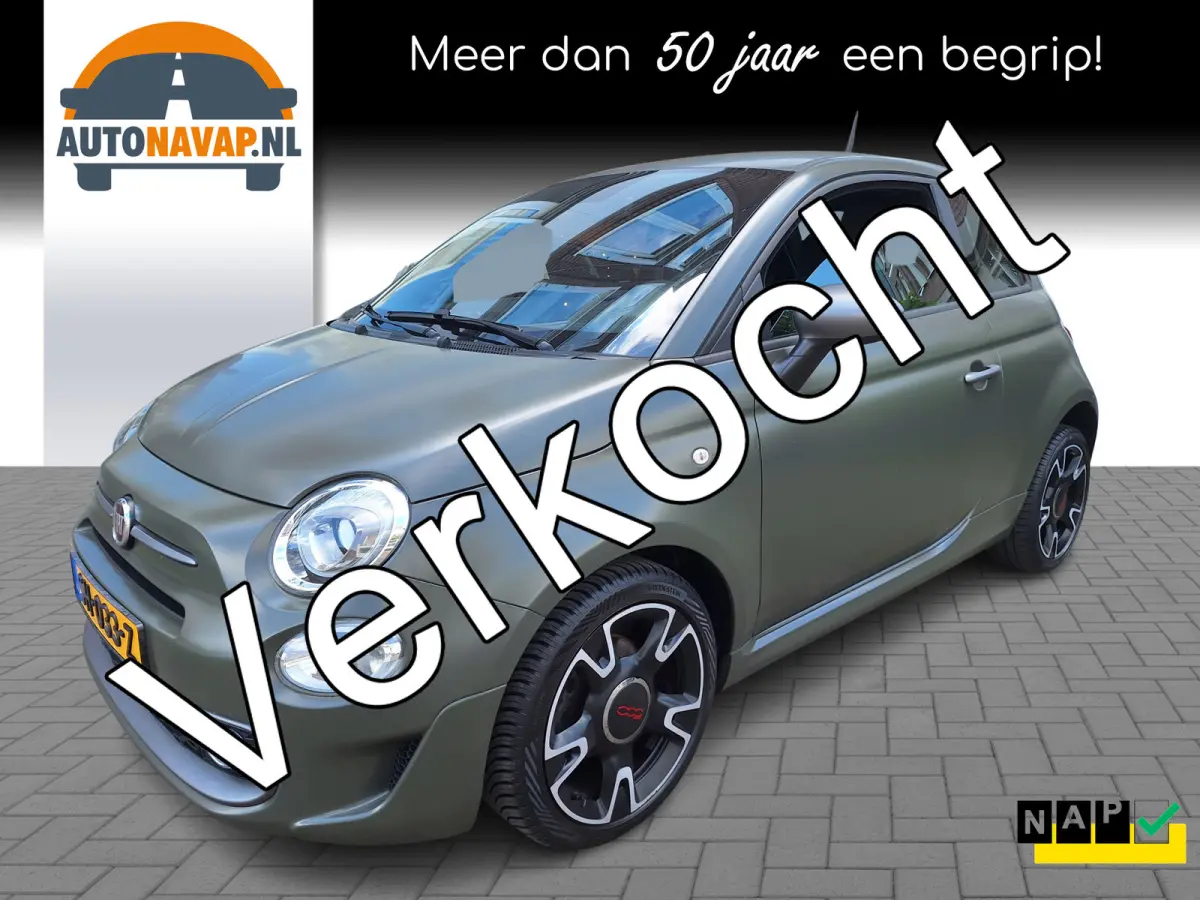 0.9 TwinAir Turbo Sport Military Green/Airco/Cruise/Garantie