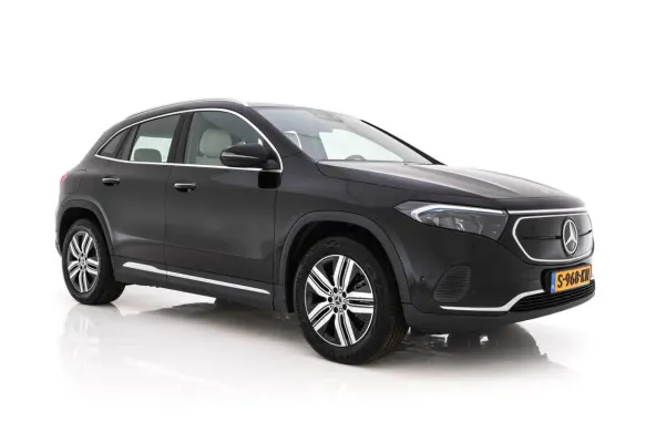 350 4MATIC Luxury Line 67 kWh [ 3-Fase-11kW ]{SoH-94%} (INCL-BTW) *HEATPUMP | LEATHER | FULL-LED | BLINDSPOT | WIDESCREEN-DIGICOCKPIT | HEATED-SPORTSEATS | CAMERA | NAVI-FULLMAP | DAB | AMBI