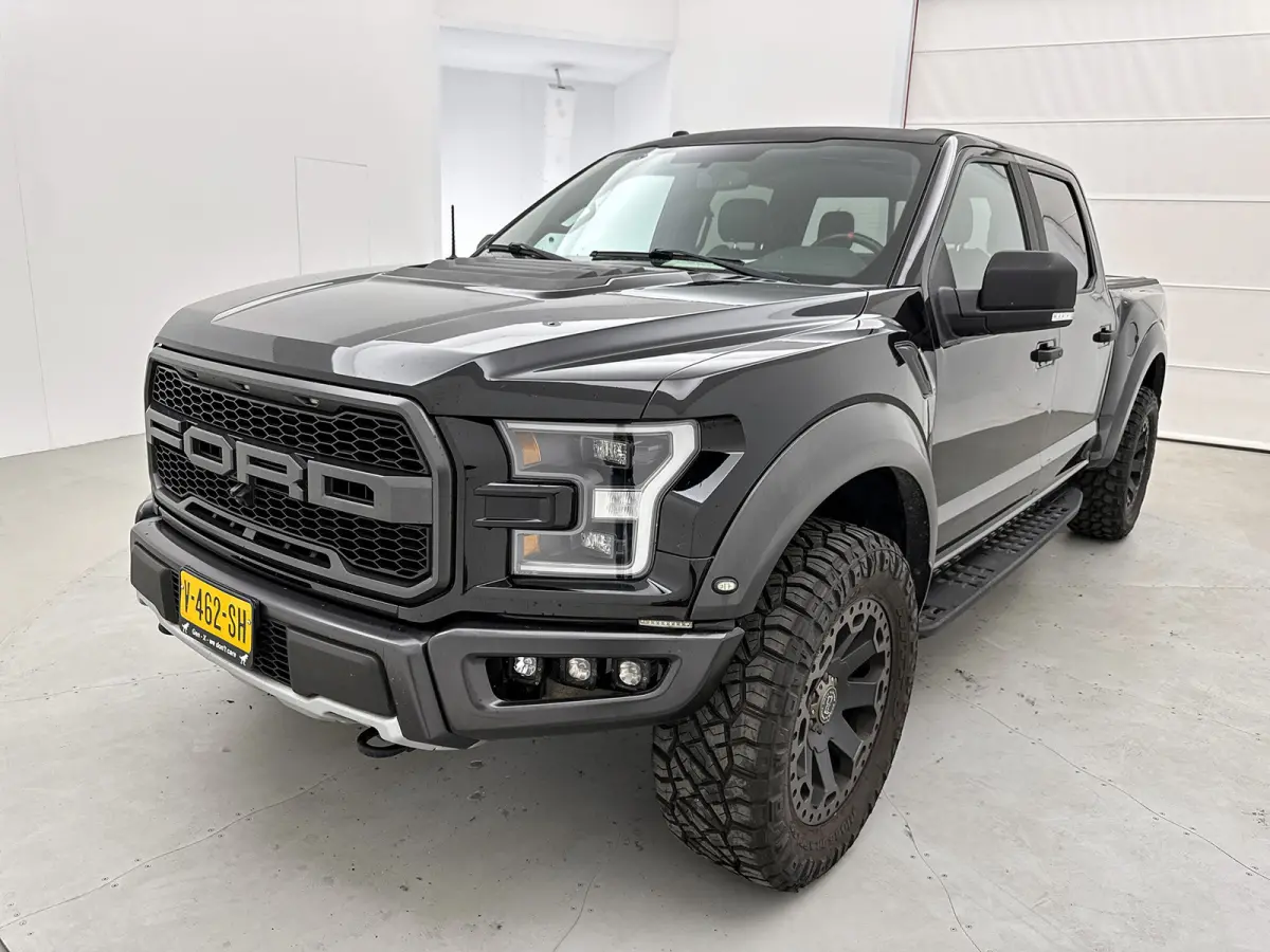 USA 3.5 V6 Ecoboost SuperCrew Raptor Black Rhino wheels B&O Audio Leder Prins LPG