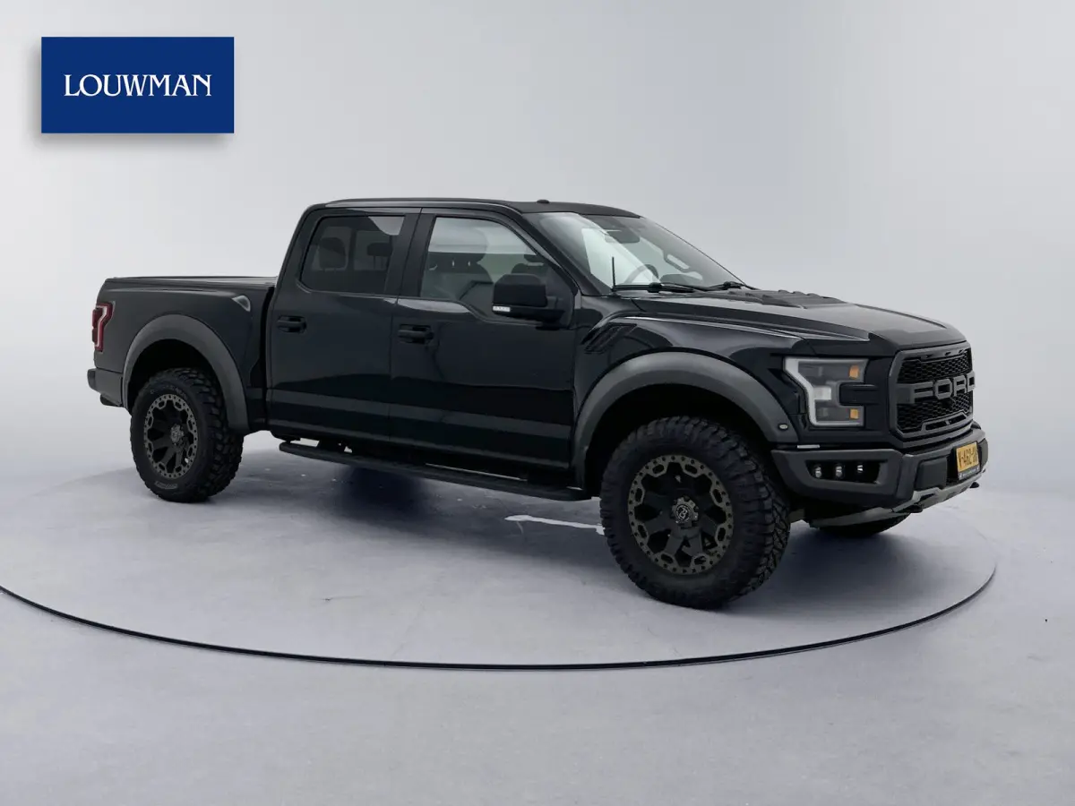 USA 3.5 V6 Ecoboost SuperCrew Raptor Black Rhino wheels B&O Audio Leder Prins LPG
