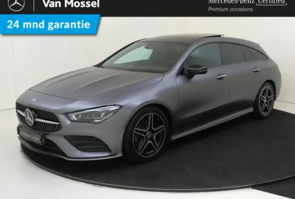 180 Business Solution AMG Panoramadak / Keyless / Nightpakket / Parkeercamera / Sfeerverlichting / MANUFAKTUR Berggrijs Matte (origineel)