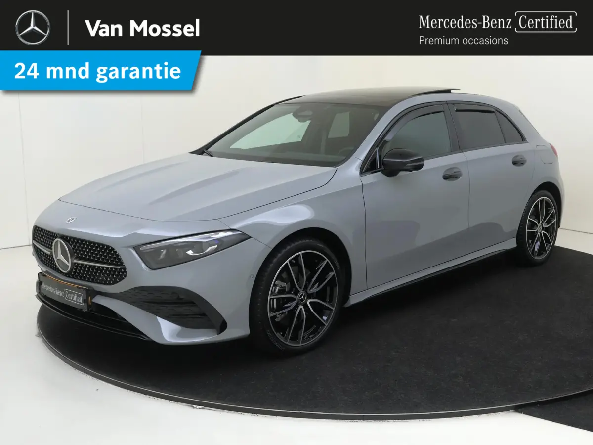 250 e Business Solution AMG Panoramadak / Memory Seats / 360 Camera / Keyless / 19'' velgen / Nightpakket / Sfeerverlichting / Alpine grey /