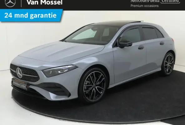 250 e Business Solution AMG Panoramadak / Memory Seats / 360 Camera / Keyless / 19'' velgen / Nightpakket / Sfeerverlichting / Alpine grey /
