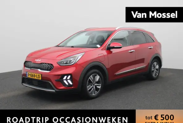 1.6 GDi PHEV DynamicPlusLine | Automaat | LMV | Navigatie | Leder | Stoel/Stuur verwarming | Parkeer sensoren | Climate control | Bluetooth | Cruise control | DAB | Camera | Apple carplay