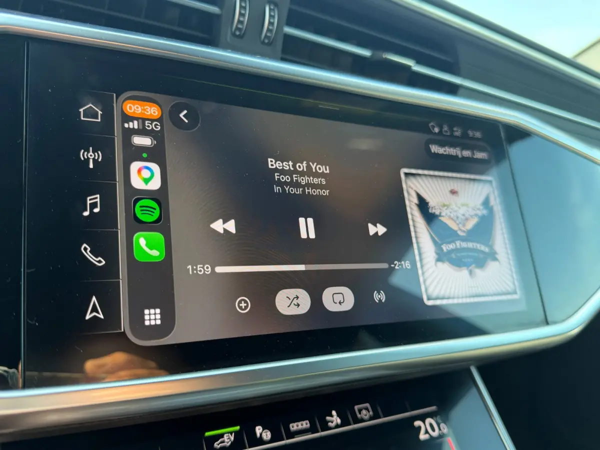50 TFSI e Quattro S-Line, CarPlay, Sfeerverlichting, Daytona grijs