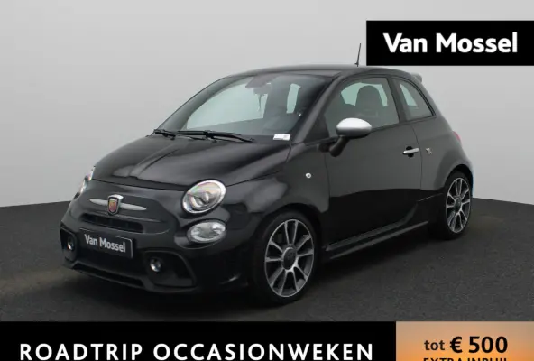 1.4 T-Jet Abarth Turismo 595 | 165PK | LEER | 17'' Lichtmetalen Velgen | Apple Carplay / Android Auto | Navigatie | Virtual Cockpit | Climate Control |