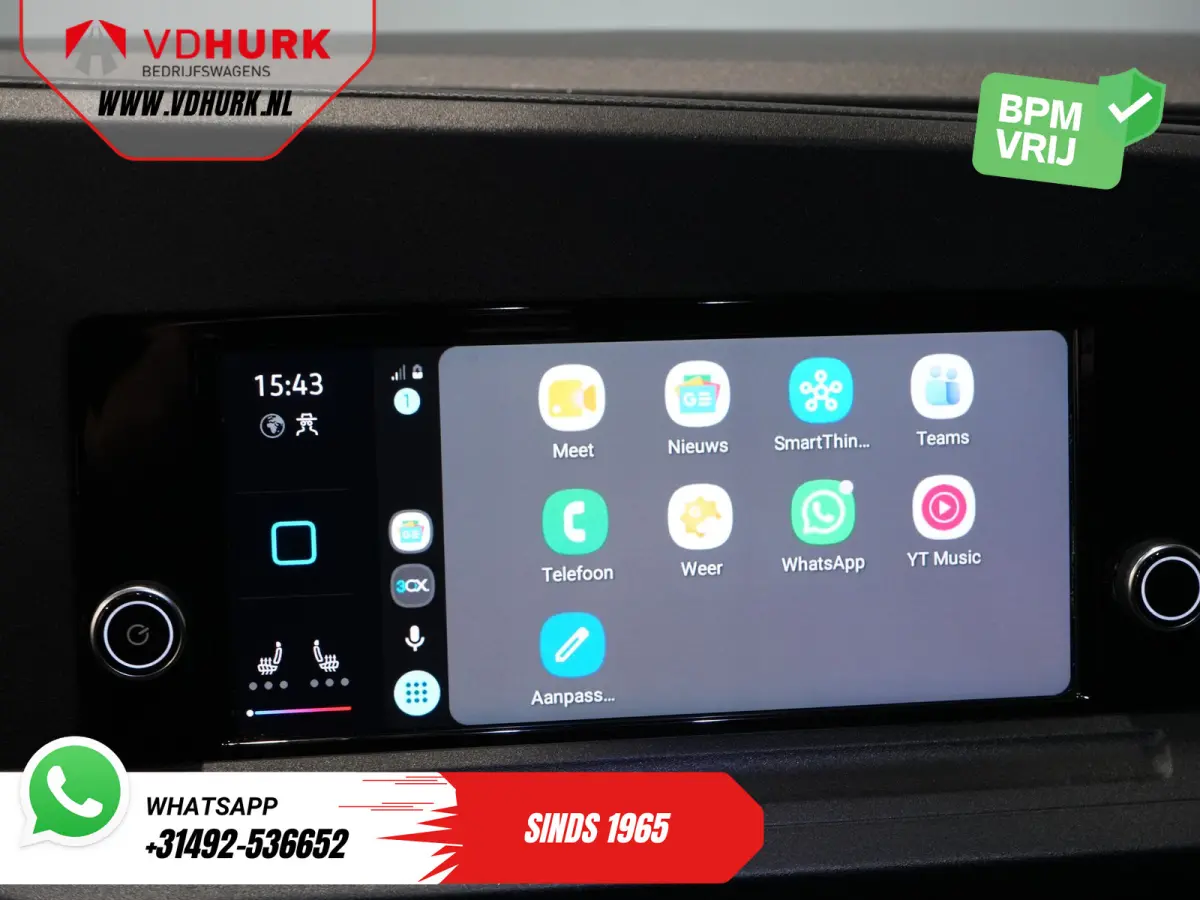 2.0 TDI 125 pk DSG Aut. LED/ Adapt.Cruise/ Standkachel/ Carplay/ Stoelverw./ Airco/ Camera/ 16”LMV/ PDC/ Trekhaak