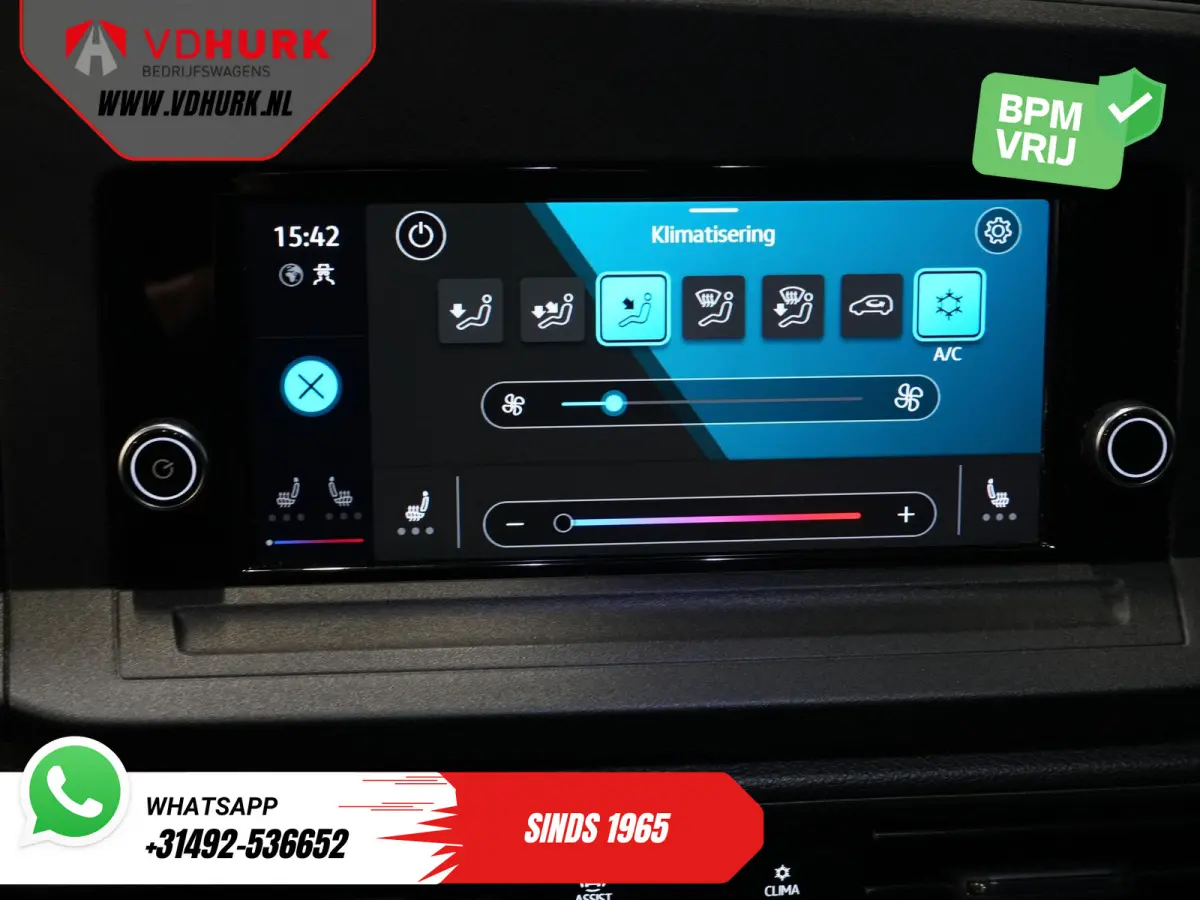 2.0 TDI 125 pk DSG Aut. LED/ Adapt.Cruise/ Standkachel/ Carplay/ Stoelverw./ Airco/ Camera/ 16”LMV/ PDC/ Trekhaak