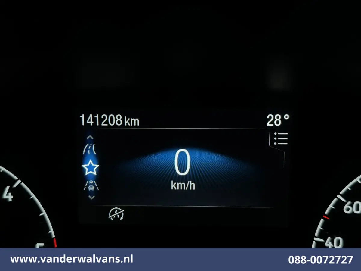 2.0 TDCI 130pk Bakwagen Laadklep Euro6 Airco | 1040kg laadvermogen | Cruisecontrol | Verwarmde voorruit Bijrijdersbank