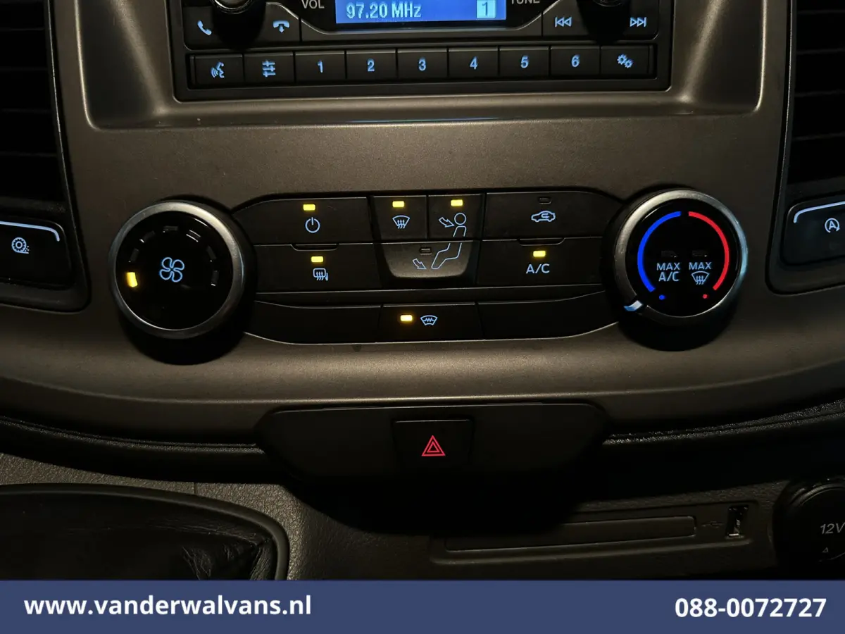 2.0 TDCI 130pk Bakwagen Laadklep Euro6 Airco | 1040kg laadvermogen | Cruisecontrol | Verwarmde voorruit Bijrijdersbank