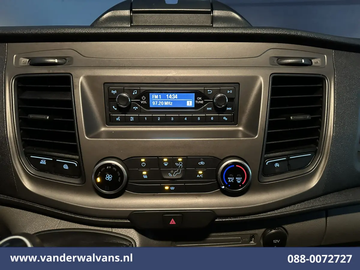 2.0 TDCI 130pk Bakwagen Laadklep Euro6 Airco | 1040kg laadvermogen | Cruisecontrol | Verwarmde voorruit Bijrijdersbank