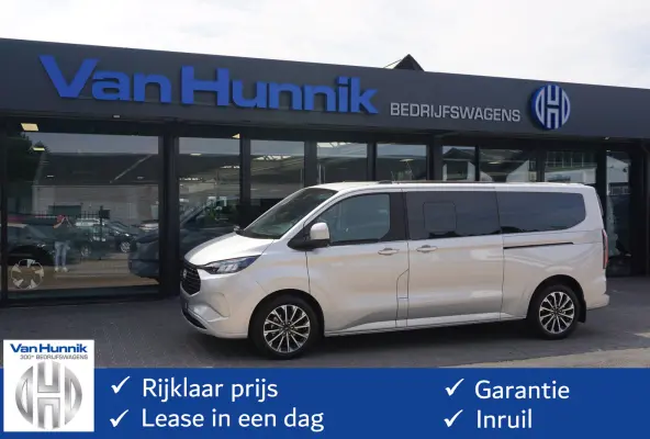 Tourneo 340L 2.5 PHEV 233PK Titanium X PRIJS INCL. BPM Leder, 19" LM, B&O, Pano, Elec. Schuifdeur, Trekhaak!! NR. TR8