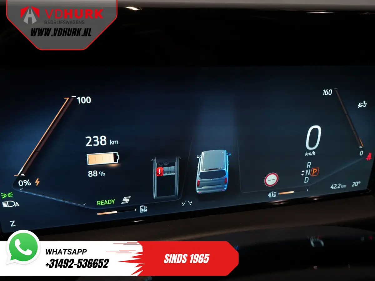 218 pk 330 km WLTP L2 Limited B&O/ Adapt.Cruise/ Elek.Trekhaak/ Standkachel/ Stoelverw./ Stuurverw./ Carplay/ Navi/ 360.Camera/ Climate