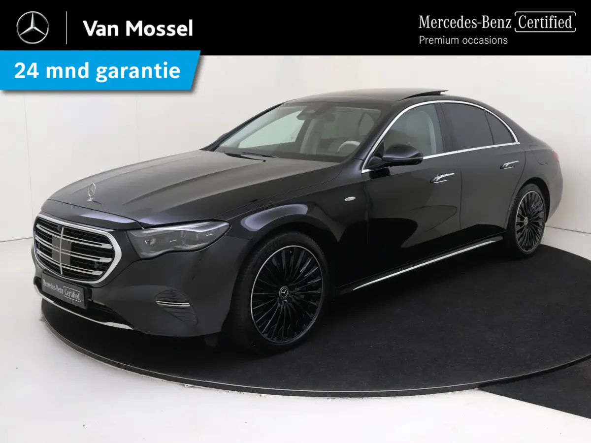 400 e 4MATIC Exclusive Line / Panoramadak/ AIRMATIC/ Achterasbesturing/ Burmester 4D/ 20 inch/ Beige leder