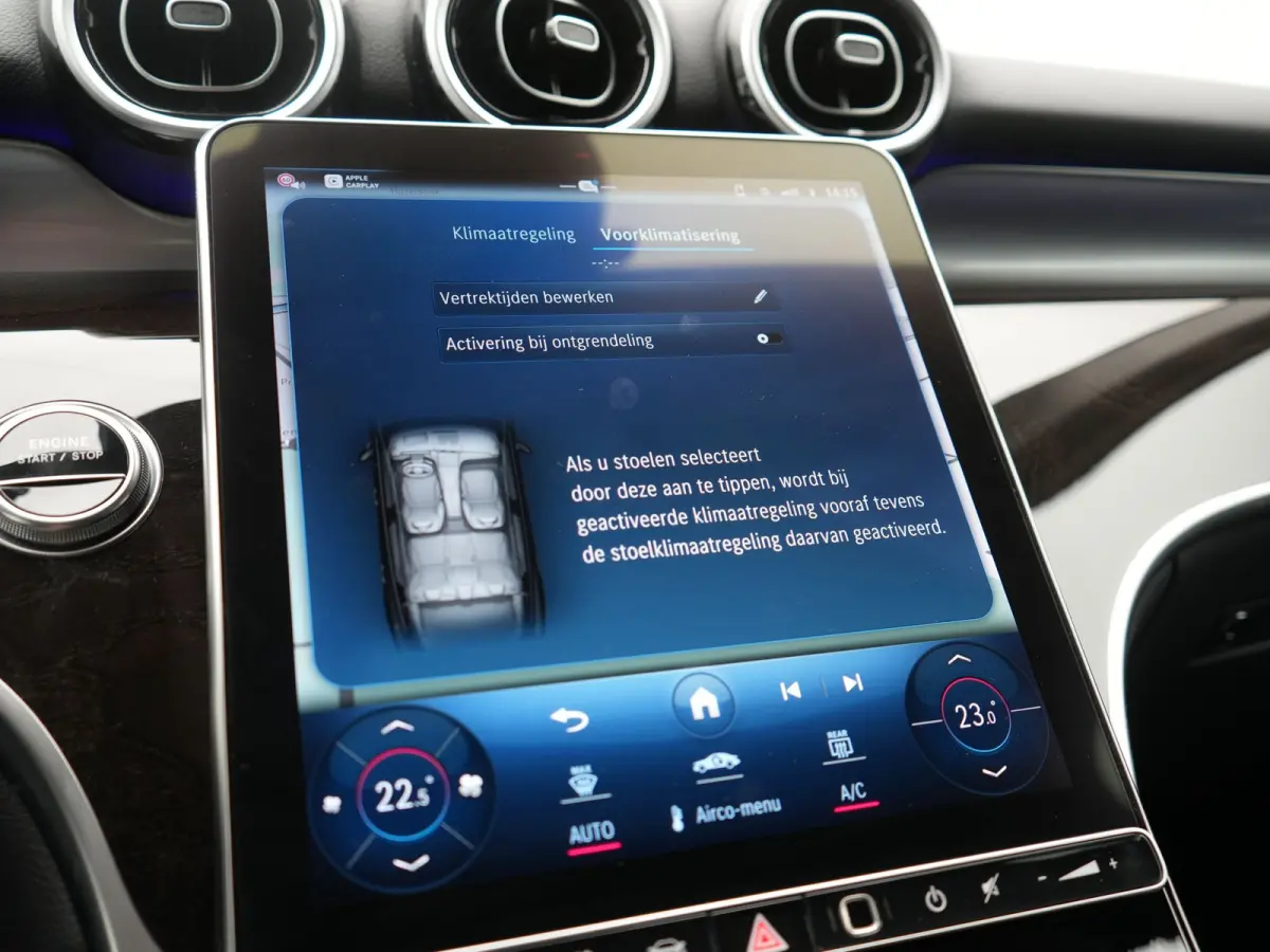 4MATIC Avantgarde PHEV 313pk Dealer O.H. | Adaptive Cruise | Camera | Digital LED | Sportstoelen Memory & Verwarmd | Stuur Verwarmd | Sfeerverlichting | Apple Carplay | Blis | Navigatie | MB