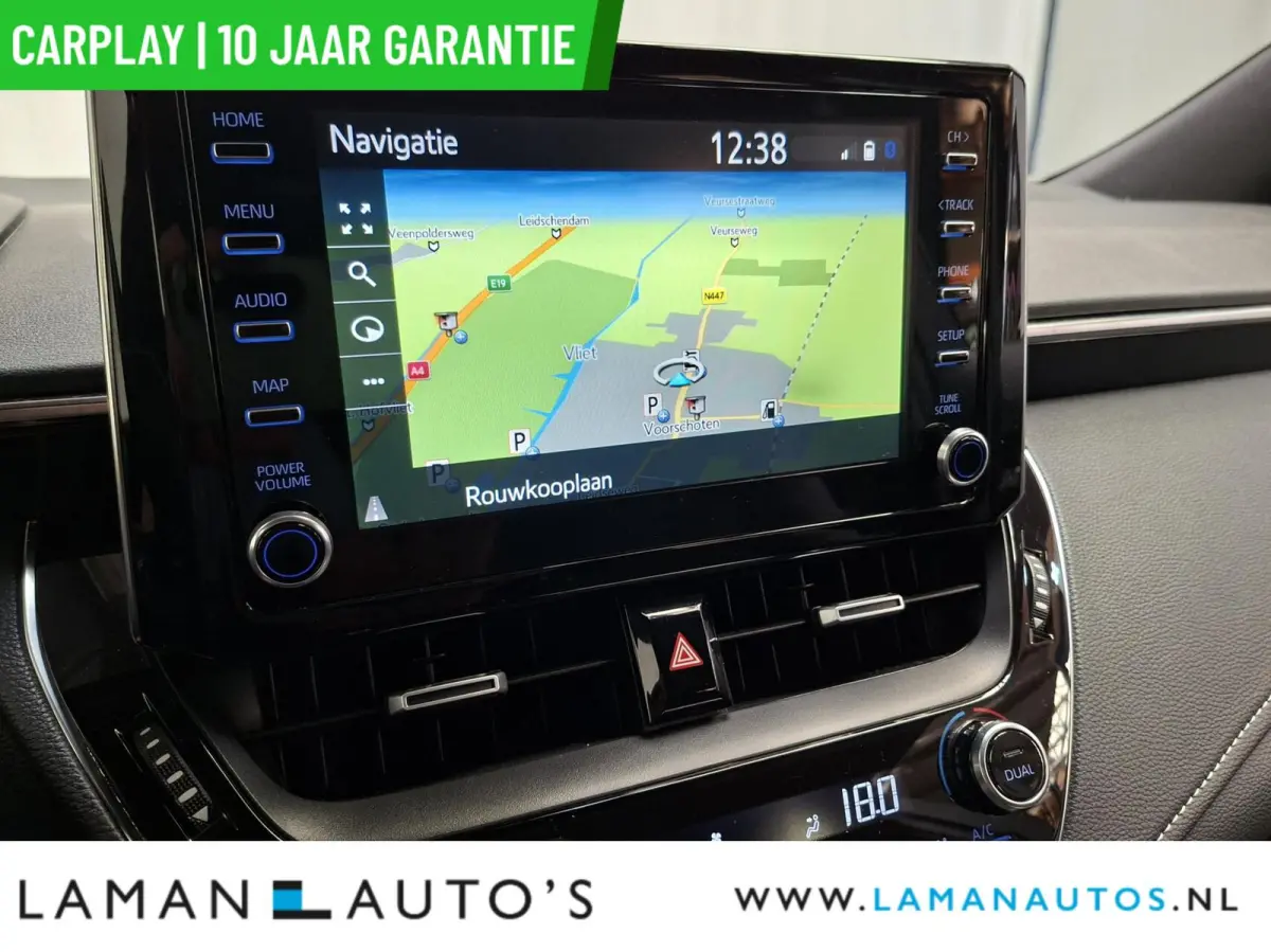 1.8 Hybrid 122pk Business Intro | CarPlay ECC ACC Navi HUD LED 17" LMV Camera Metallic | Hybrid Voorschoten