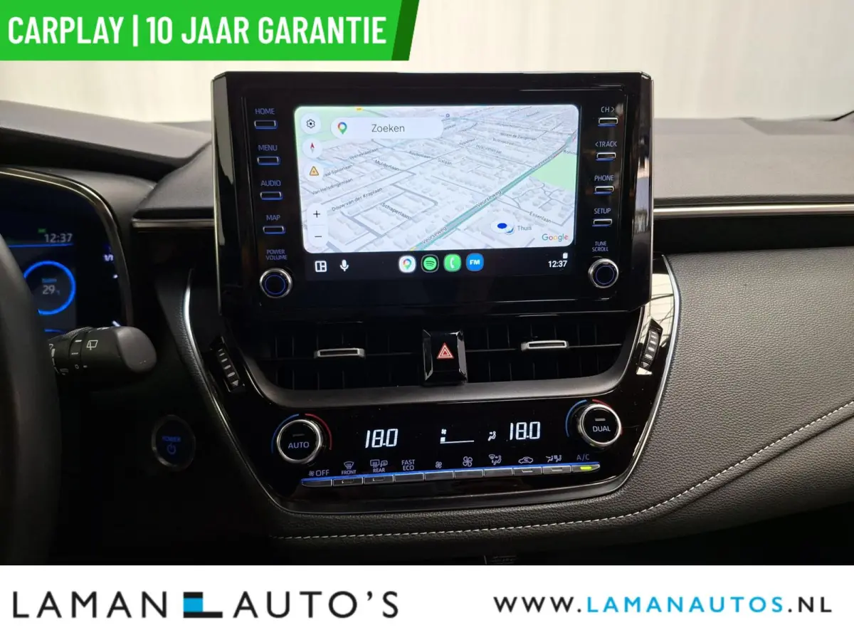 1.8 Hybrid 122pk Business Intro | CarPlay ECC ACC Navi HUD LED 17" LMV Camera Metallic | Hybrid Voorschoten