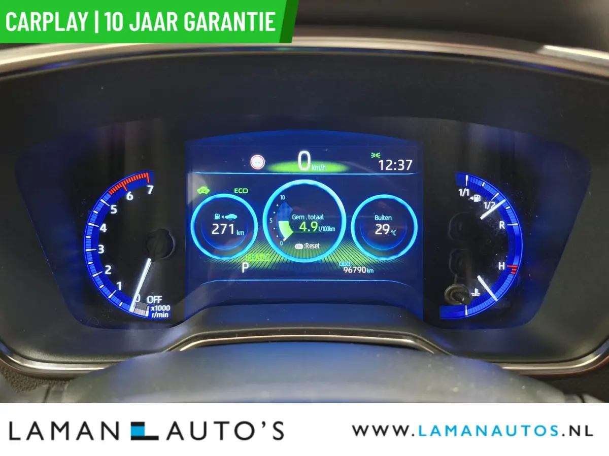 1.8 Hybrid 122pk Business Intro | CarPlay ECC ACC Navi HUD LED 17" LMV Camera Metallic | Hybrid Voorschoten