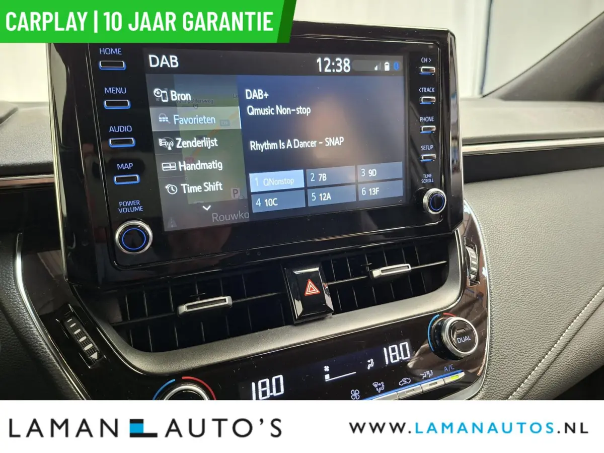 1.8 Hybrid 122pk Business Intro | CarPlay ECC ACC Navi HUD LED 17" LMV Camera Metallic | Hybrid Voorschoten