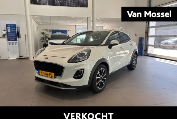 1.0 EcoBoost Titanium X | ADAPTIVE CRUISE CONTROL | NAVI | CAMERA | WINTER PACK | DAB | DODEHOEK DETECTIE | APPLE CARPLAY | ELEKTRISCHE ACHTERKLEP