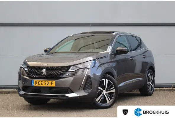 1.2 GT | Pano | Memory | 360 CAM | Adaptive Cruise & Drive Assist | Stoelverw. | Navi | Carplay | | Pano | Memory | 360 CAM | Adaptive Cruise & Drive Assist | Stoelverw. | Navi | Carplay |