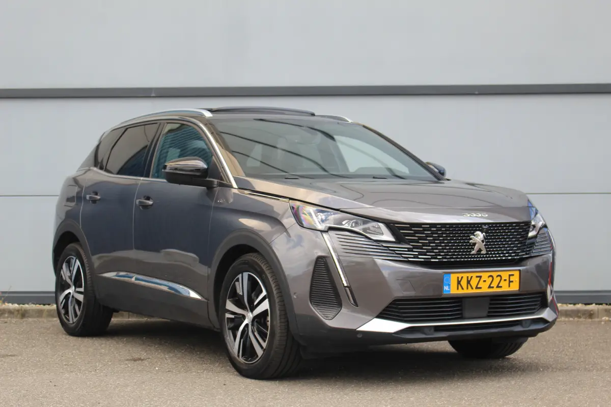 1.2 GT | Pano | Memory | 360 CAM | Adaptive Cruise & Drive Assist | Stoelverw. | Navi | Carplay | | Pano | Memory | 360 CAM | Adaptive Cruise & Drive Assist | Stoelverw. | Navi | Carplay |