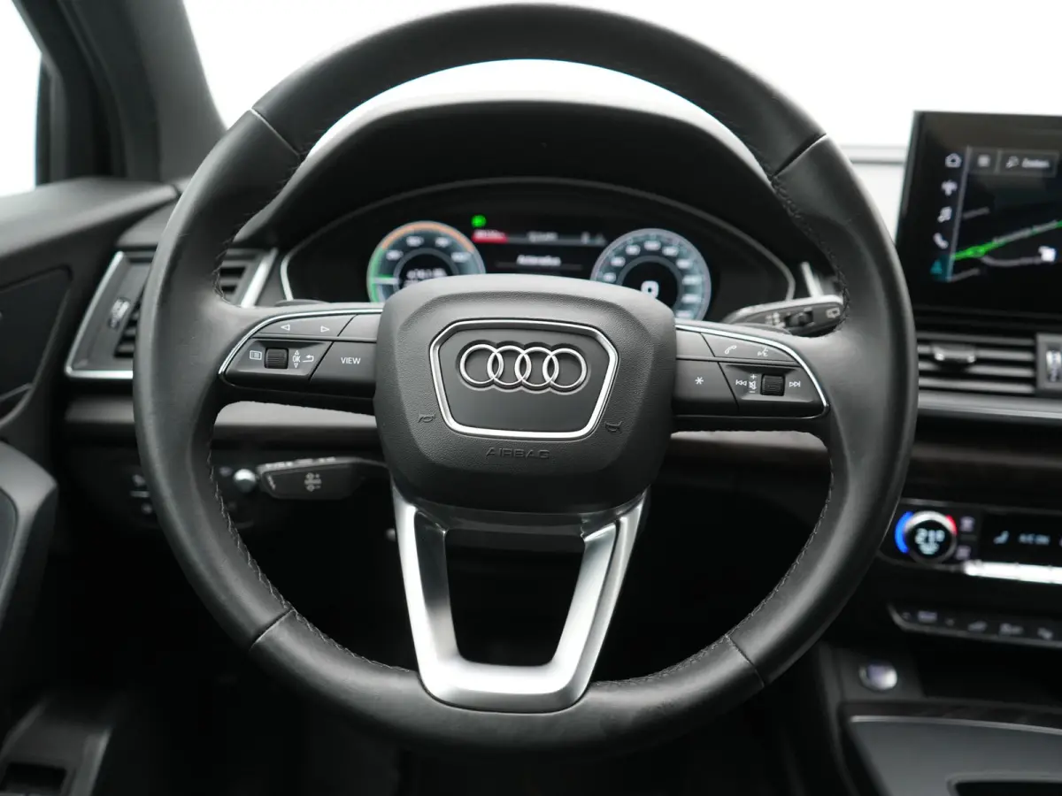 50 TFSI e Pro Line PHEV 300pk Dealer O.H. | Trekhaak Af Fabriek | Head Up | 360 Camera | BLACK PACK| Voorstoelen Verwarmd | Blis | 20"L.M | Virtual Cockpit | Cruise Control | Navigatie | DAB