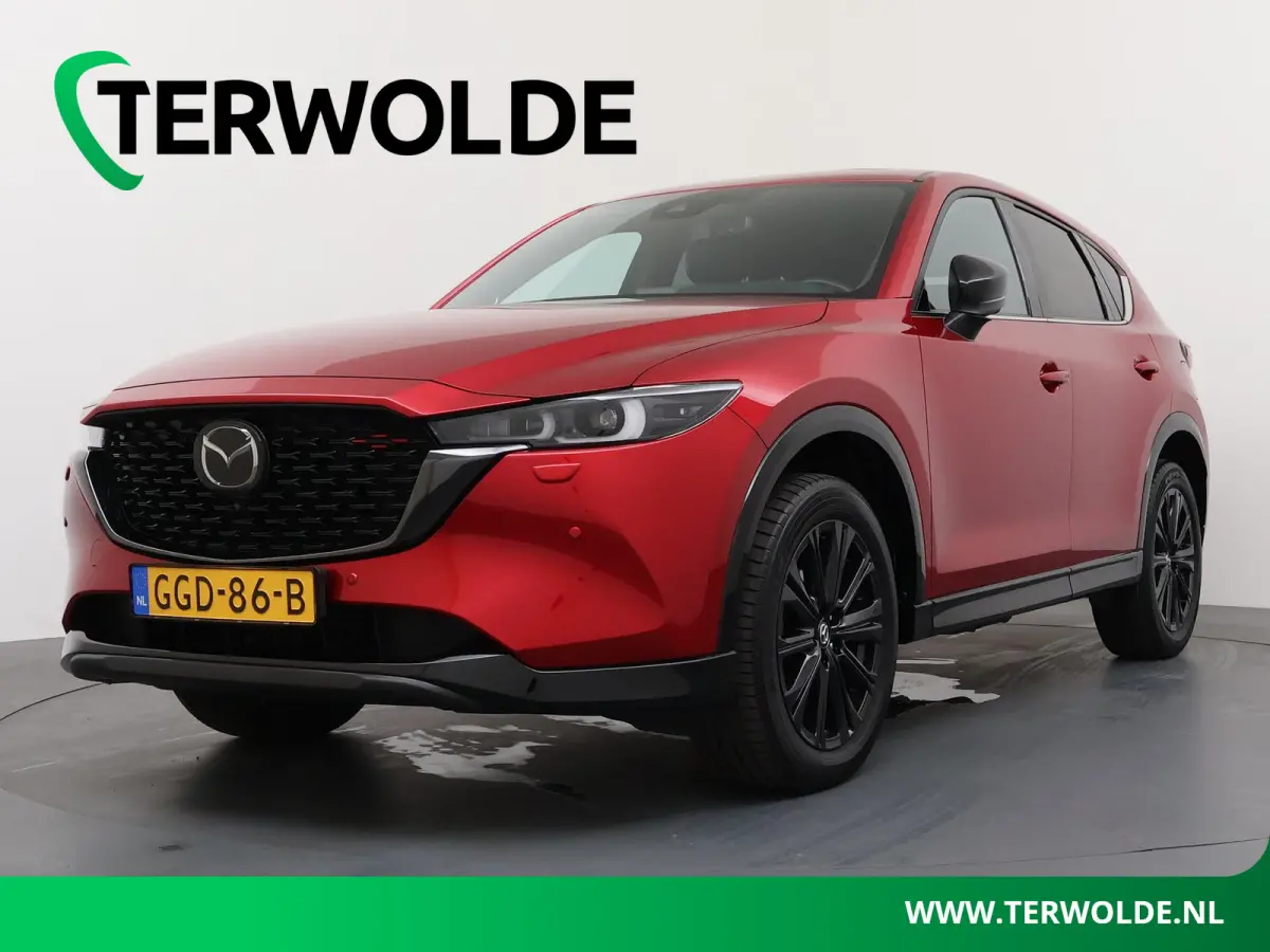 2.0 e-SkyActiv-G M Hybrid 165 Homura | Gevent. Leder | Verwarmde achterbank | Panoramadak | Trekhaak |