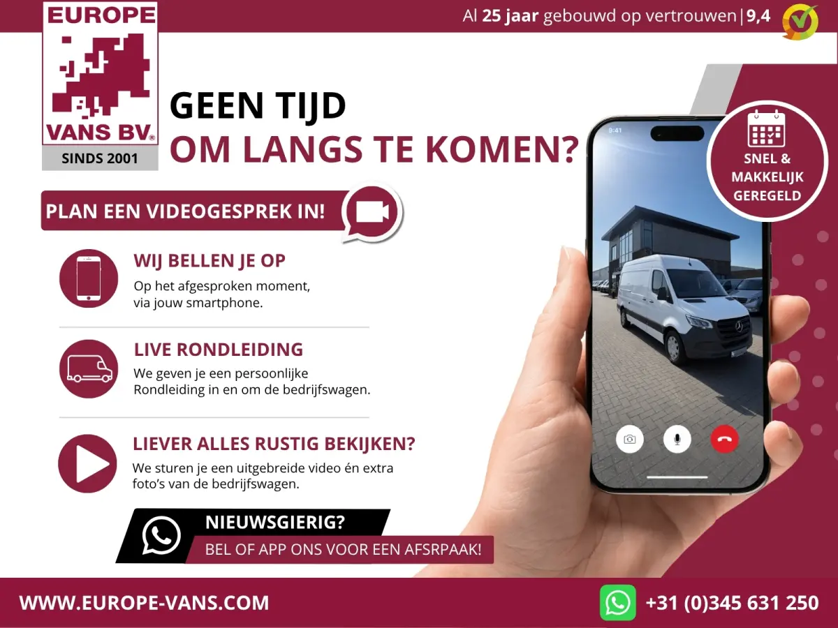 350 2.0 TDCI 130pk RWD Trend Bakwagen met laadklep 02-2024